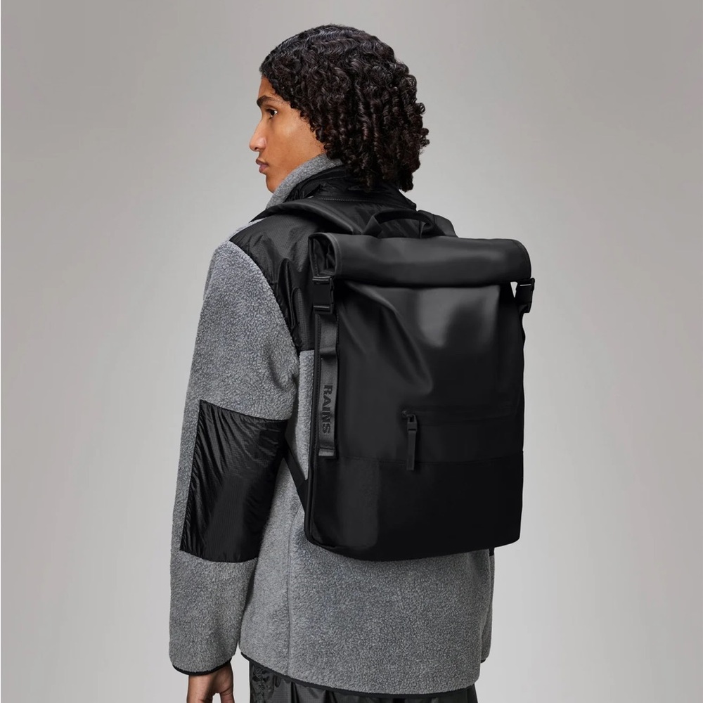 Trail Rolltop Backpack | Black
